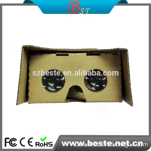 less MOQ VR V2.0 google cardboard V2 with customized printing
